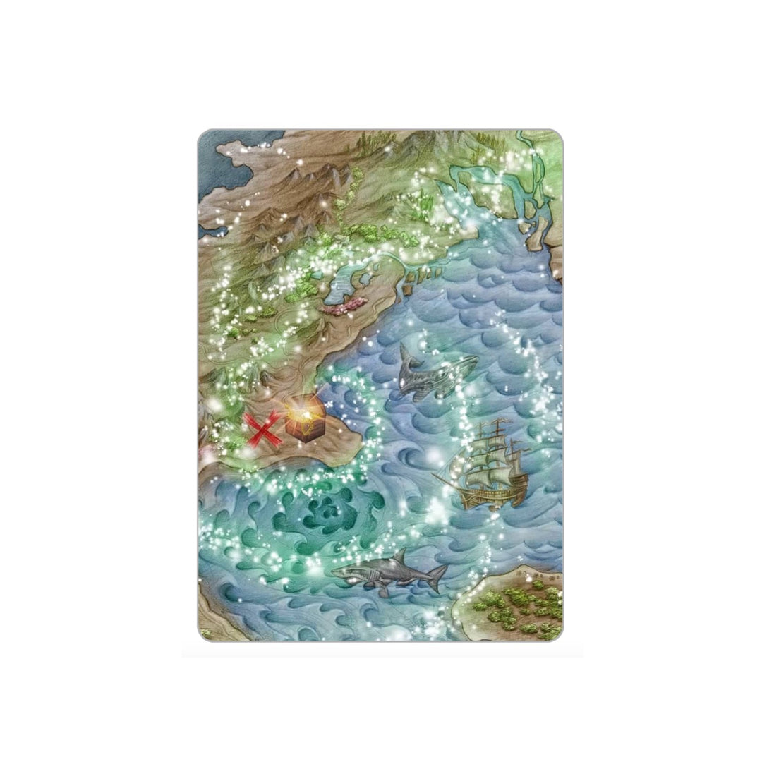 Playing Cards - Treasure Map