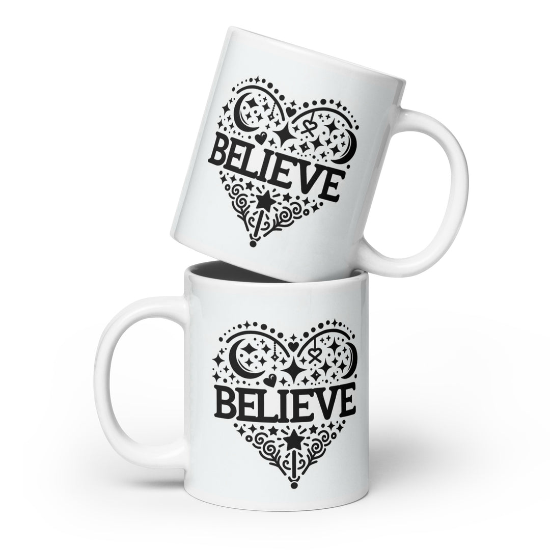 Believe Mugs Famous Author by Austin Angelastro