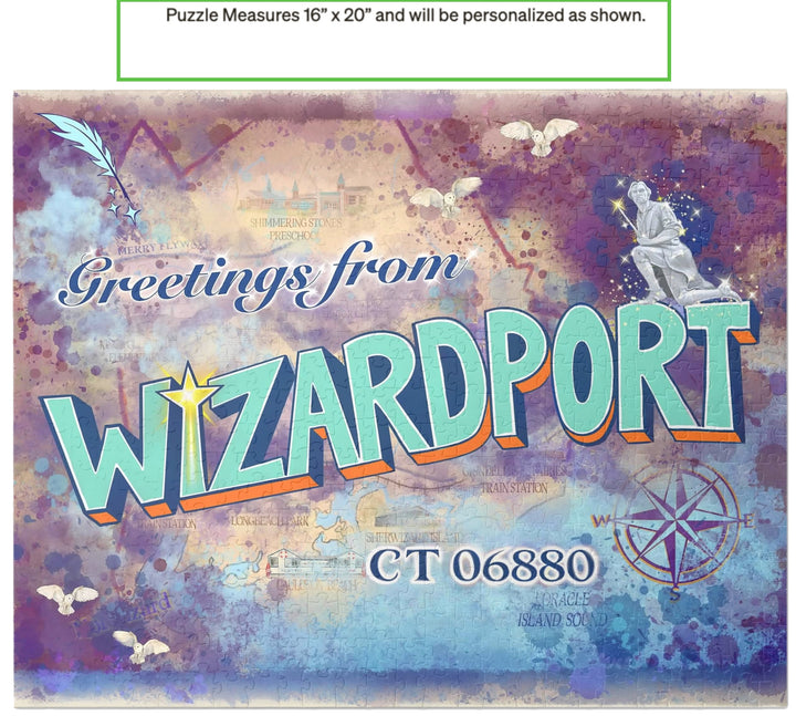 Puzzle Wizardport Greetings