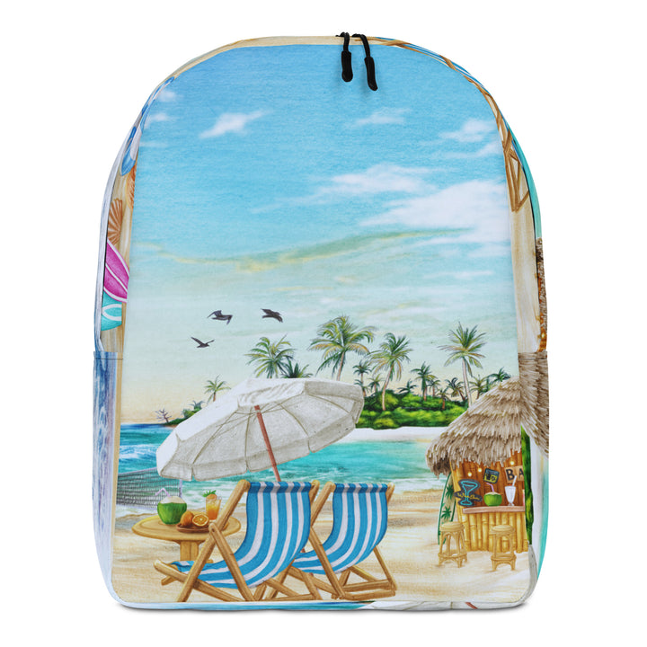 Minimalist Backpack - Beach Party