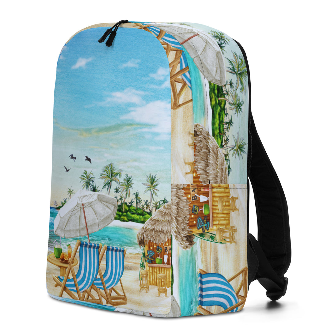 Minimalist Backpack - Beach Party