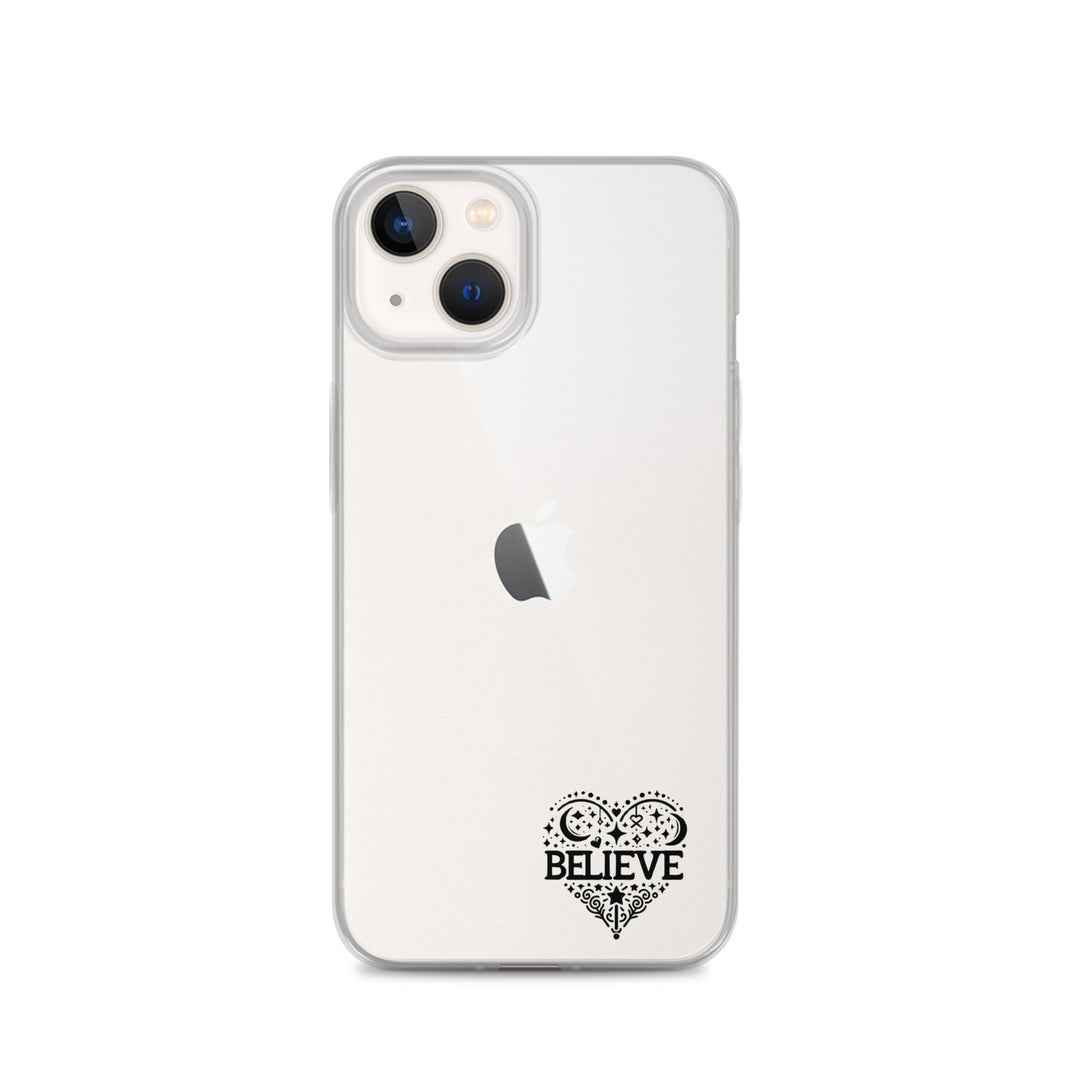 Clear Case for iPhone® - Believe