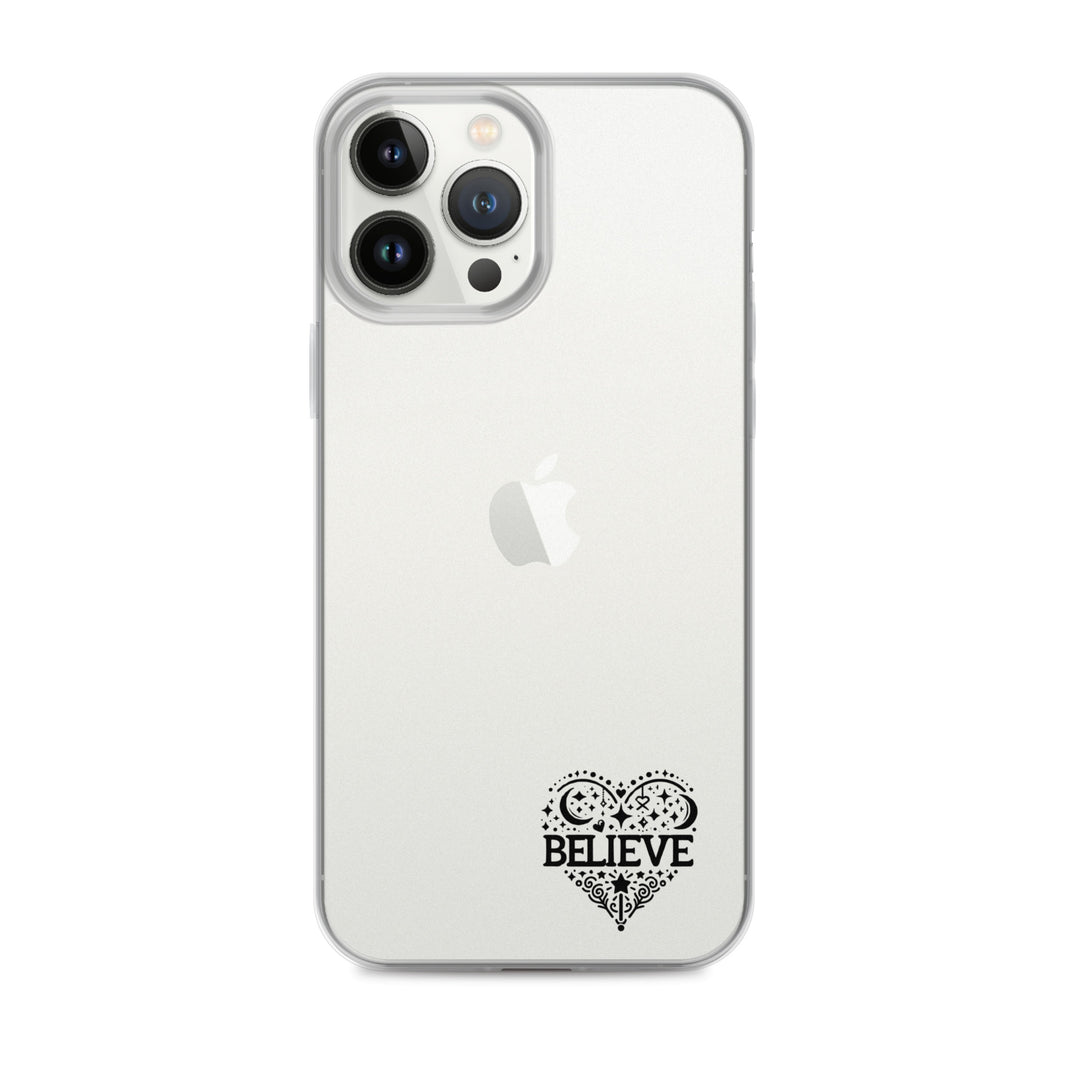 Clear Case for iPhone® - Believe