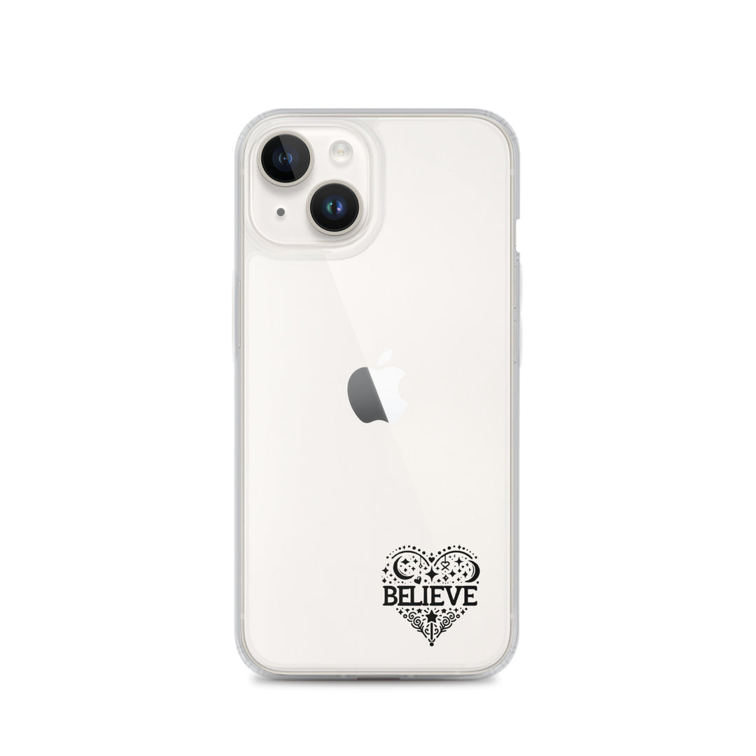 Clear Case for iPhone® - Believe