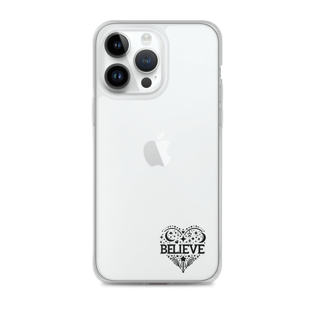 Clear Case for iPhone® - Believe