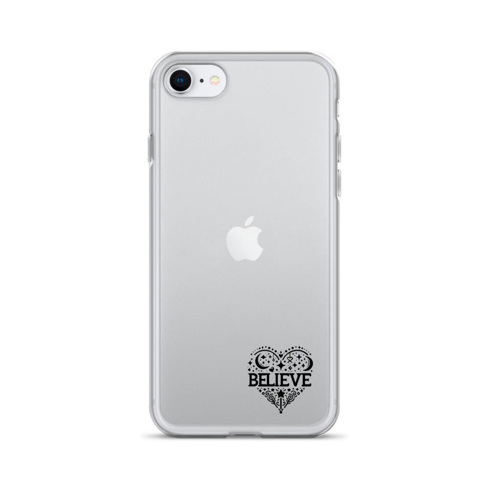 Clear Case for iPhone® - Believe