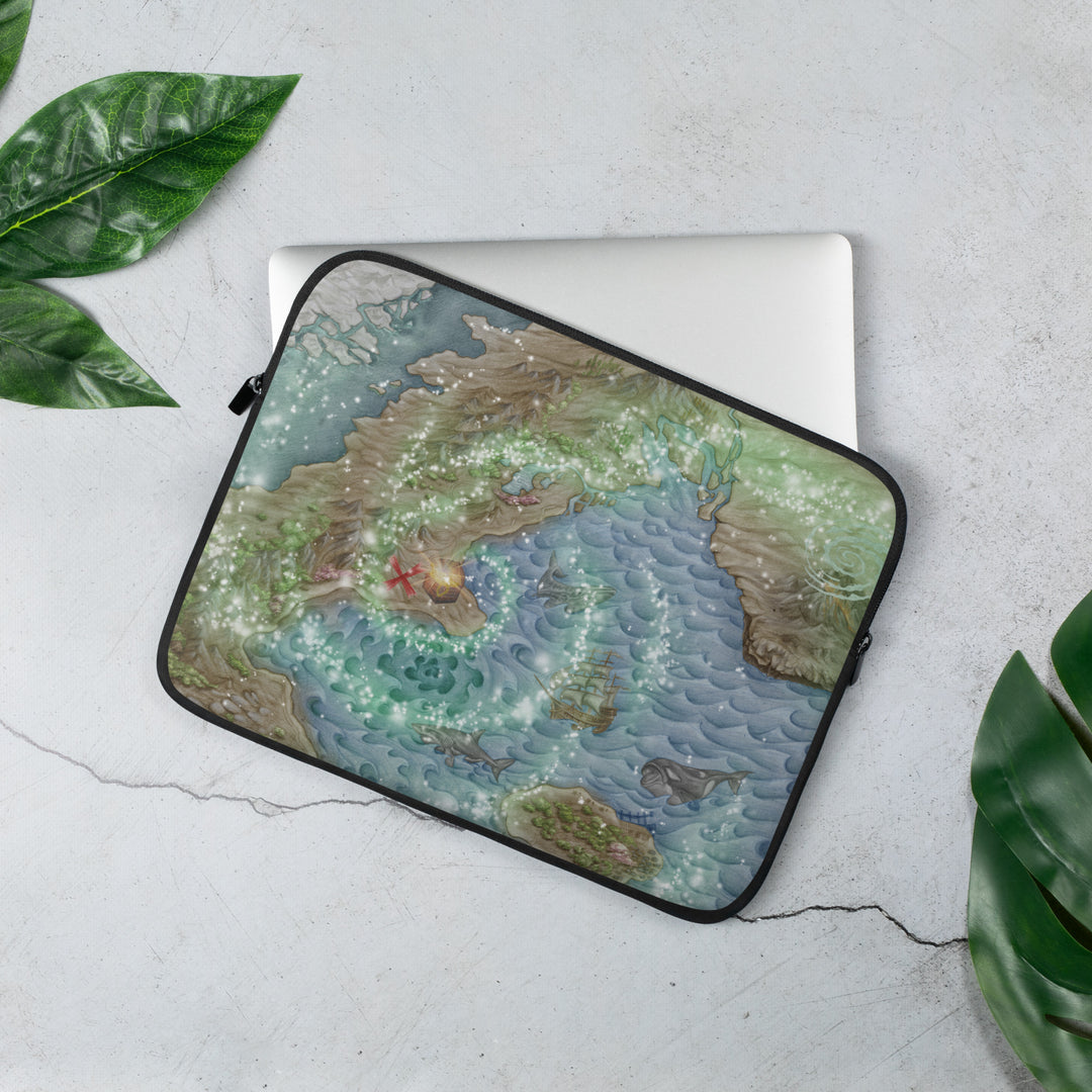 Laptop Sleeve - Treasure Map