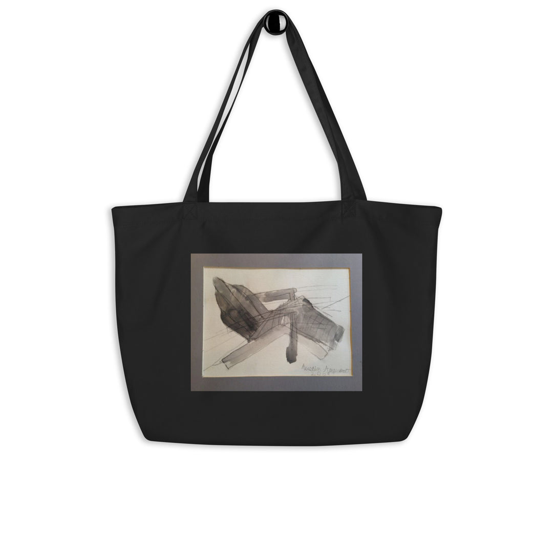 Large Organic Tote Bag - Chair