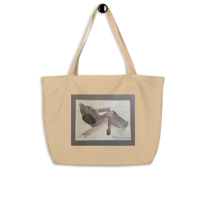 Large Organic Tote Bag - Chair