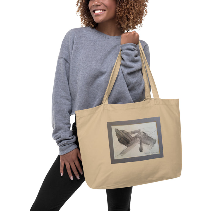 Large Organic Tote Bag - Chair