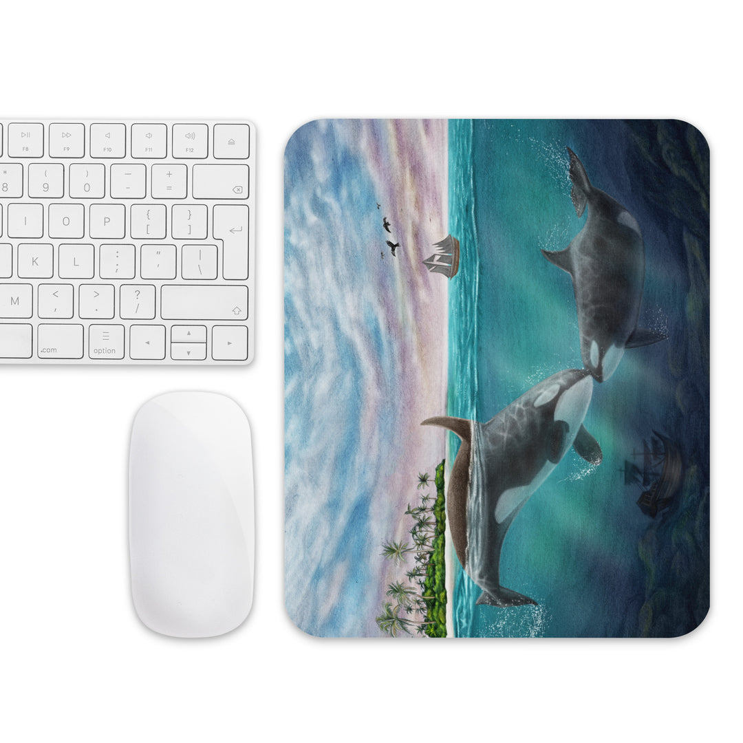 Mouse Pad - Triton Orcaford & Selina Orcaford (née Orcafield)