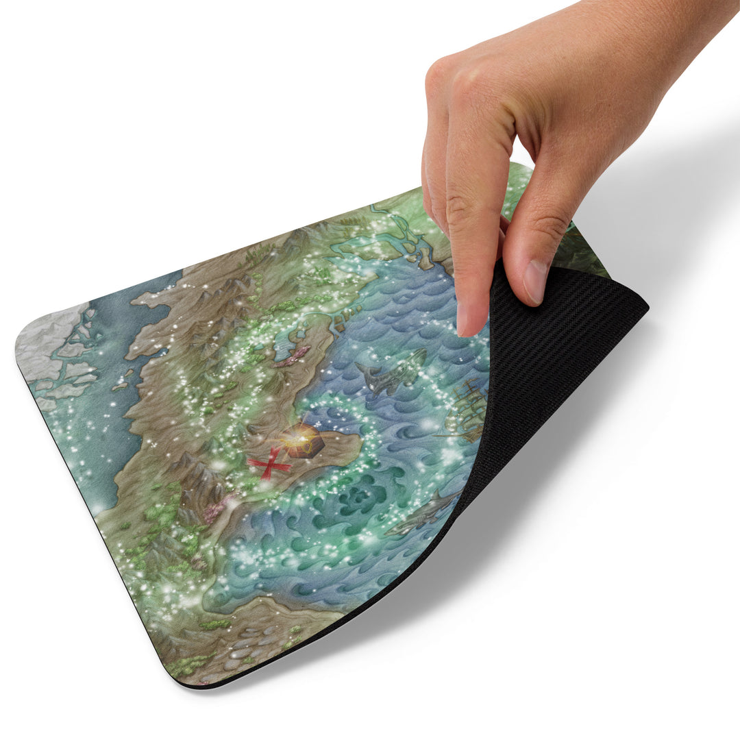 Mouse Pad - Treasure Map