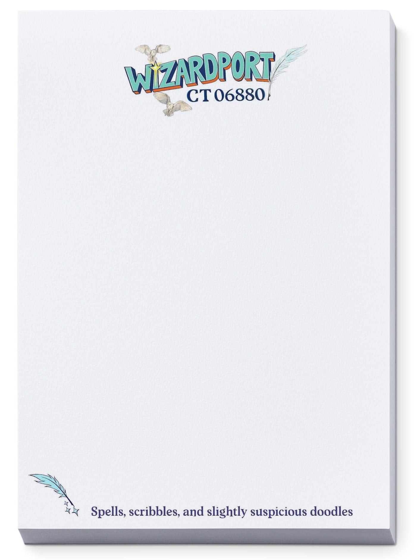 Wizard Note Pad Wizardport Note Pad - 3 Styles – Famous Author
