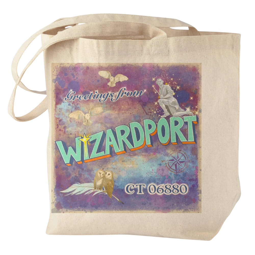 Greetings Wizardport Cotton Tote (Copy)