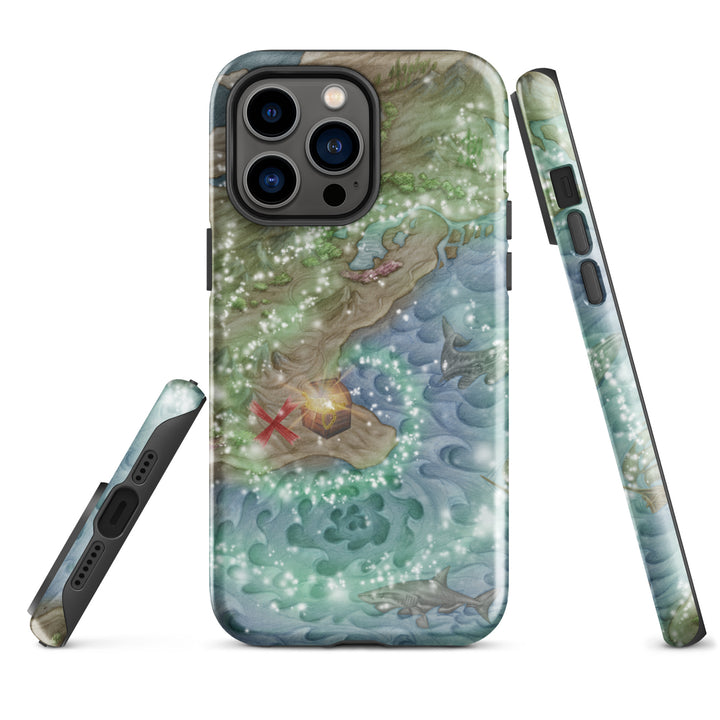 Tough Case for iPhone® - Treasure Map