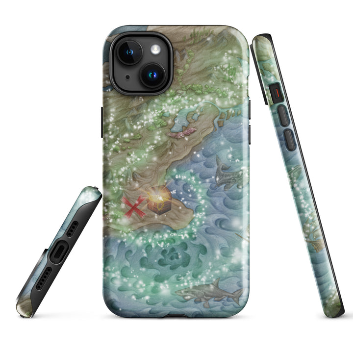 Tough Case for iPhone® - Treasure Map